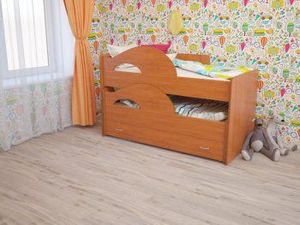 Кровать выкатная с ящиком Матрёшка в Ревде - revda.ok-mebel.com | фото 7