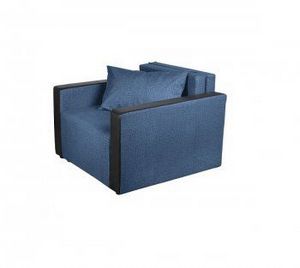 Кресло-кровать Милена с подлокотниками Синий в Ревде - revda.ok-mebel.com | фото 1