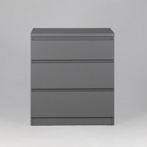 2.03.02.060.4 КАСТОР комод 3 ящика RU серый в Ревде - revda.ok-mebel.com | фото 2