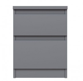 2.03.03.050.4 КАСТОР тумба 2 ящика RU серая в Ревде - revda.ok-mebel.com | фото 4