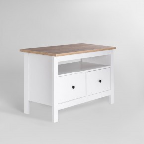 2.08.03.080.14 САГА тумба 2 ящика белая/ясень RU в Ревде - revda.ok-mebel.com | фото