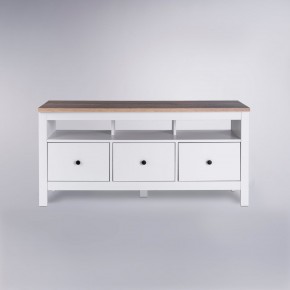 2.08.03.090.14 САГА тумба 3 ящика белая/ясень RU в Ревде - revda.ok-mebel.com | фото 2