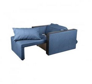 Кресло-кровать Милена с подлокотниками Синий в Ревде - revda.ok-mebel.com | фото 2