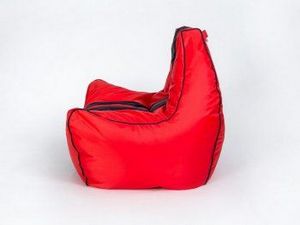 Бескаркасное кресло Авто красно-черное в Ревде - revda.ok-mebel.com | фото 3
