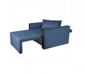 Кресло-кровать Милена с подлокотниками Синий в Ревде - revda.ok-mebel.com | фото 3