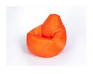 Кресло-мешок Груша малое оранжевое в Ревде - revda.ok-mebel.com | фото 1