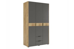 АДАМ К2 Спальный гарнитур (графит) в Ревде - revda.ok-mebel.com | фото 8