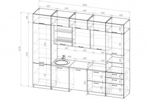 АНТИКА Кухонный гарнитур Экстра 5 (3000 мм) в Ревде - revda.ok-mebel.com | фото 2