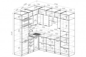 АНТИКА Кухонный гарнитур Гранд Прайм (2100*2700 мм) в Ревде - revda.ok-mebel.com | фото 2