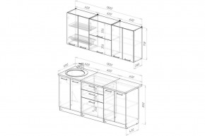 АНТИКА Кухонный гарнитур Макси 2 (1800 мм) в Ревде - revda.ok-mebel.com | фото 2