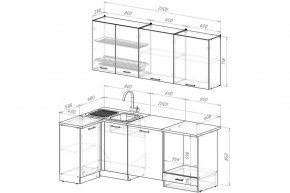 АНТИКА Кухонный гарнитур Прайм (1100*2000 мм) в Ревде - revda.ok-mebel.com | фото 2