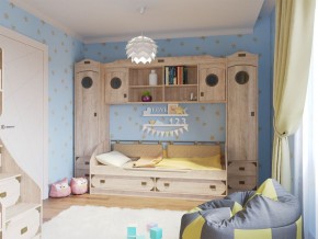 Антресоль НКМ Мираж-1 Сек. №11 + Иллюминатор в Ревде - revda.ok-mebel.com | фото 2