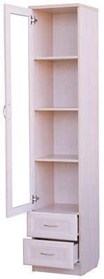 Шкаф для книг с ящиками узкий арт. 220 в Ревде - revda.ok-mebel.com | фото 7