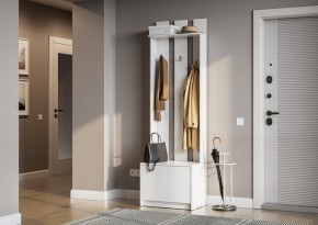 АЙДЕН Прихожая (модульная) белый в Ревде - revda.ok-mebel.com | фото 3