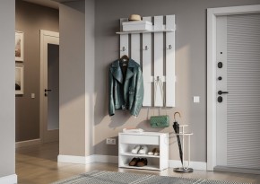 АЙДЕН Прихожая (модульная) белый в Ревде - revda.ok-mebel.com | фото 5