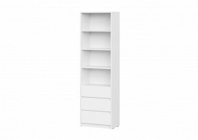 АЙДЕН СТЛ06-600 Стеллаж с 3 ящиками (белый) в Ревде - revda.ok-mebel.com | фото
