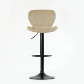 Барный стул Barneo N-86 Time / Black / VPU Beige Vintage PK970-1 в Ревде - revda.ok-mebel.com | фото 2
