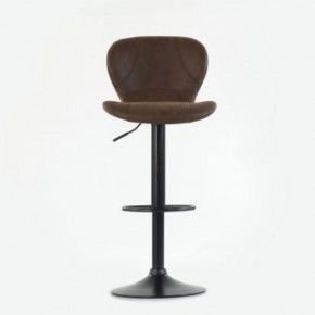 Барный стул Barneo N-86 Time / Black / VPU Brown Vintage коричневый винтаж PK970-18 в Ревде - revda.ok-mebel.com | фото 3