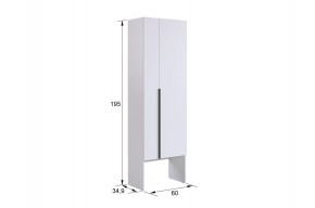 БАСКО Прихожая К9 (белое дерево) в Ревде - revda.ok-mebel.com | фото 8