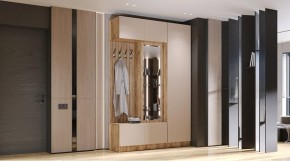БАВАРИЯ Прихожая (дуб вотан/кашемир) в Ревде - revda.ok-mebel.com | фото