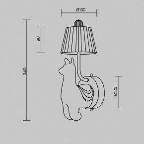 Бра Maytoni Senor Alpaca MOD377WL-L6W3K в Ревде - revda.ok-mebel.com | фото 9