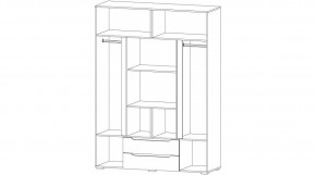 БРИТАНА Спальный гарнитур (модульный) кашемир в Ревде - revda.ok-mebel.com | фото 7