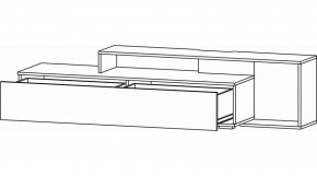 ДАЛЛАС Гостиная (модульная) цемент темный в Ревде - revda.ok-mebel.com | фото 6