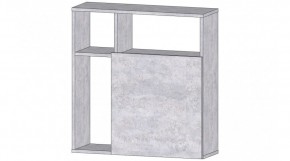 ДАЛЛАС Секция навесная (цемент светлый) в Ревде - revda.ok-mebel.com | фото