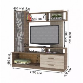 ДАРЬЯ Гостиная (Крафт серый/Крафт белый) в Ревде - revda.ok-mebel.com | фото 8