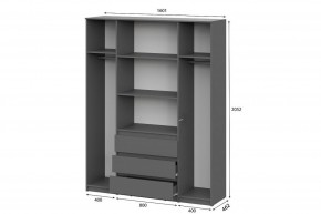 ДЕНВЕР Спальный гарнитур (модульный) в Ревде - revda.ok-mebel.com | фото 9
