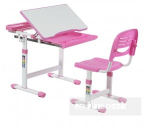 Комплект парта + стул трансформеры Cantare Pink в Ревде - revda.ok-mebel.com | фото