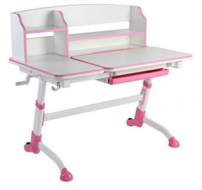 Парта-трансофрмер Amare II Pink с надстройкой в Ревде - revda.ok-mebel.com | фото 3