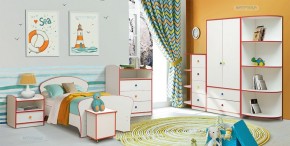 Набор мебели для детской Юниор-10 (с кроватью 800*1600) ЛДСП в Ревде - revda.ok-mebel.com | фото