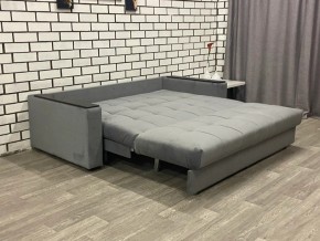 Диван Аккордеон 1280*2000 НПБ подлокотник ПРЯМОЙ накладки МДФ в Ревде - revda.ok-mebel.com | фото 2