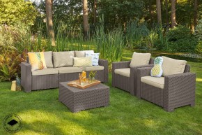 Диван Калифорния 3-х местный (California 2 Sofa), капучино в Ревде - revda.ok-mebel.com | фото 3