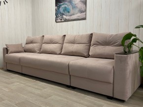 Диван Комфорт-6 модульный 2+1К+1К (НПБ+МДФ) велюр Candy 4 в Ревде - revda.ok-mebel.com | фото 2