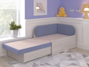 Диван Малютка раскладной (Ясень шимо светлый/Бежевый) в Ревде - revda.ok-mebel.com | фото 2