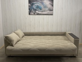 Диван Престиж-15 (НПБ+МДФ) велюр Sensey moonlight в Ревде - revda.ok-mebel.com | фото 3