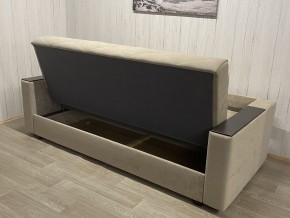 Диван Престиж-15 (НПБ+МДФ) велюр Sensey moonlight в Ревде - revda.ok-mebel.com | фото 5