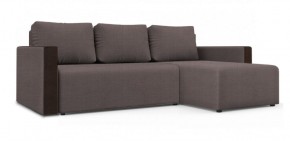 Диван угловой Алиса 3 Vital COCOA - Teos Dark Brown в Ревде - revda.ok-mebel.com | фото