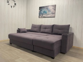 Диван угловой Комфорт-3 (НПБ+МДФ) велюр Monaco 8 в Ревде - revda.ok-mebel.com | фото 2