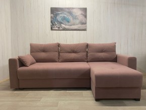 Диван угловой Комфорт-3 (НПБ) велюр Luma 16 в Ревде - revda.ok-mebel.com | фото