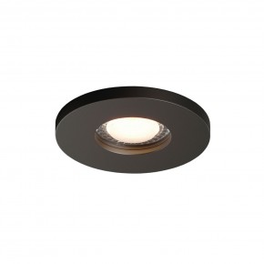DK2036-BK Встраиваемый светильник влагозащ., IP 44, до 15 Вт, GU10, LED, черный, алюминий в Ревде - revda.ok-mebel.com | фото 3