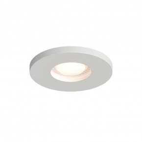 DK2036-WH Встраиваемый светильник влагозащ., IP 44, до 15 Вт, GU10, LED, белый, алюминий в Ревде - revda.ok-mebel.com | фото 3