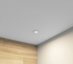 DK2036-WH Встраиваемый светильник влагозащ., IP 44, до 15 Вт, GU10, LED, белый, алюминий в Ревде - revda.ok-mebel.com | фото 7