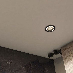 DK2060-BK Встраиваемый светильник IP 20, до 15 Вт, GU10, LED, черный, алюминий в Ревде - revda.ok-mebel.com | фото 4