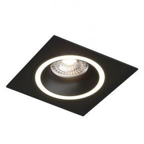 DK2061-BK Встраиваемый светильник IP 20, до 15 Вт, GU10, LED, черный, алюминий в Ревде - revda.ok-mebel.com | фото