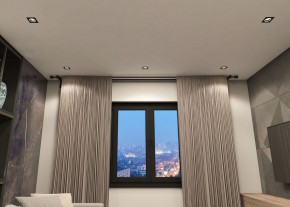 DK2061-BK Встраиваемый светильник IP 20, до 15 Вт, GU10, LED, черный, алюминий в Ревде - revda.ok-mebel.com | фото 3