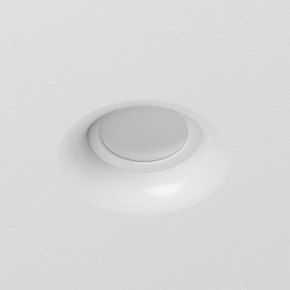 DK2080-WH Встраиваемый точечный светильник для натяжных ПВХ потолков INVIZ, IP 20, до 9 Вт, GU10, LED, белый, ABS-пластик в Ревде - revda.ok-mebel.com | фото 2