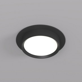 DK2090-BK Встраиваемый светильник FLAT, IP 20, до 15 Вт, GX53, LED, черный, алюминий в Ревде - revda.ok-mebel.com | фото